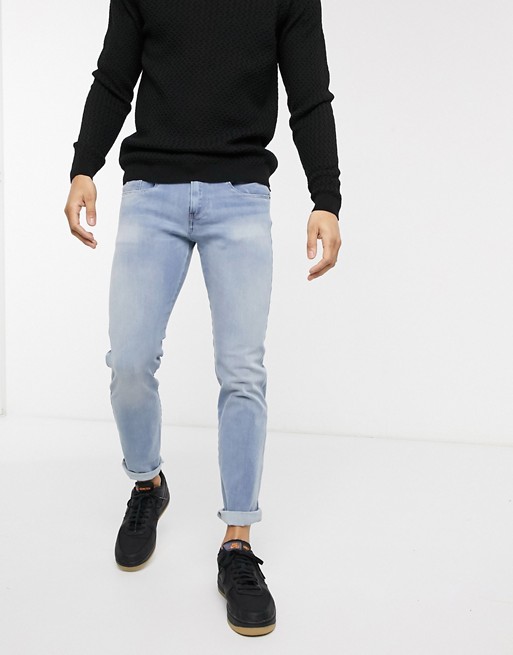 Replay skinny jeans in light blue