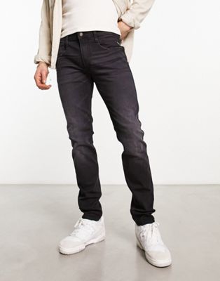 Replay Slim fit jeans in black - ASOS Price Checker