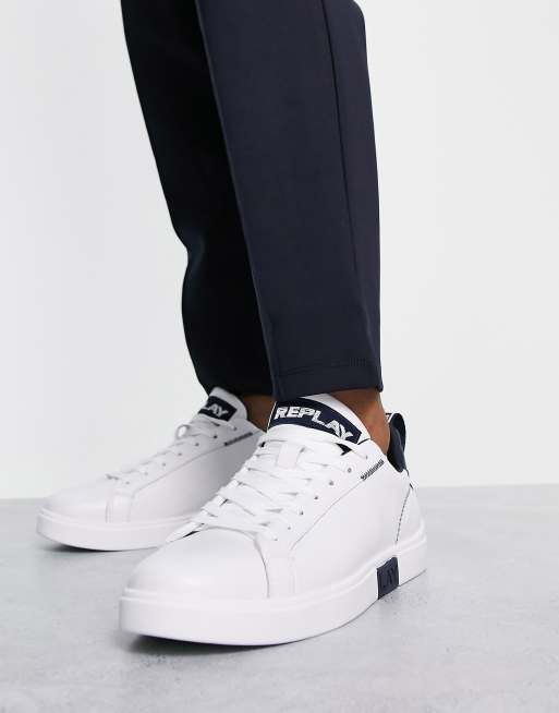 Replay Sneakers In White | ModeSens