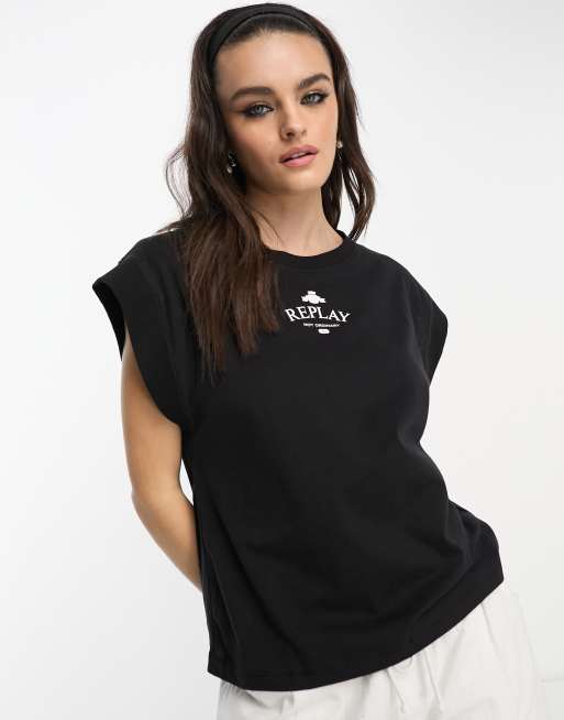 Replay - sort logo t-shirt