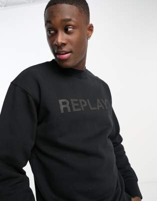 Sweat À Capuche Graphique De Grande Marque - Replay