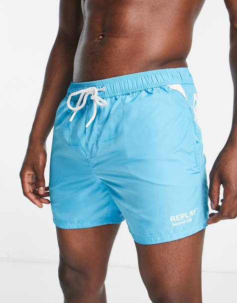 Replay swim shorts in blue - view 1
