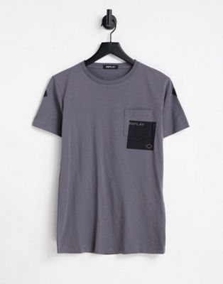 Replay t-shirt in grey