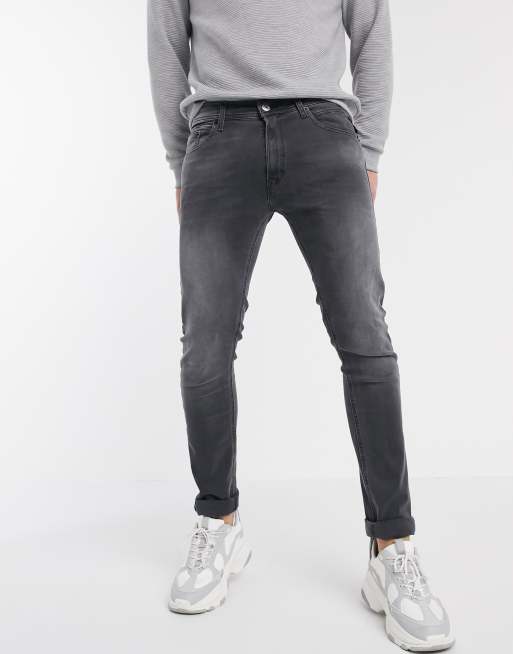 Inademen Narabar vloek Replay Titanium skinny fit jeans in grey | FaoswalimShops