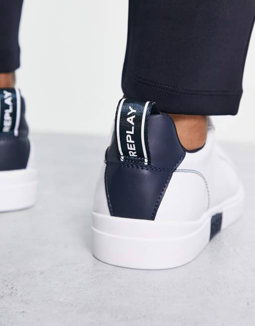 Replay trainers in white ASOS