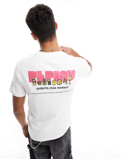 Replay – Vit t-shirt med logga