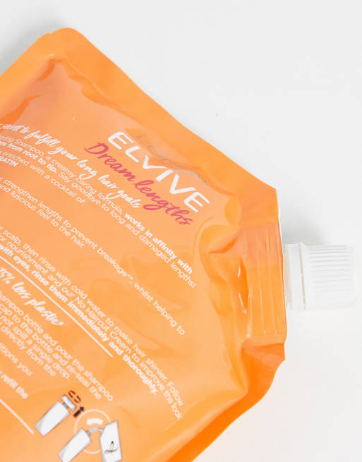 Repuesto de champú para cabellos largos dañados Dream Lengths de 500 ml de L'Oréal Elvive, 4 de 4