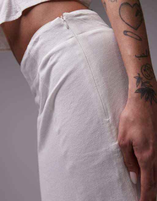 Resume low rise midi skirt in white (part of a set), 2 of 4