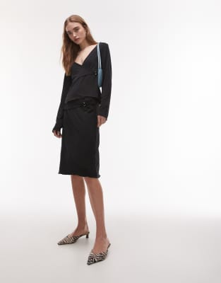 Resume Low Rise Slinky Jersey Midaxi Skirt