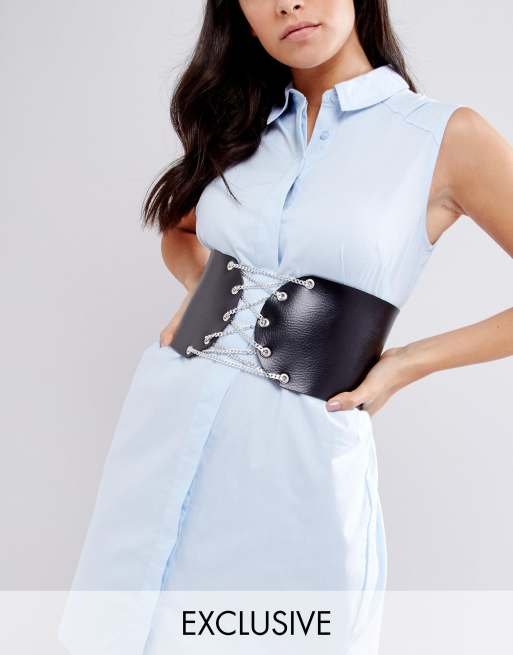 Asos corset clearance belt