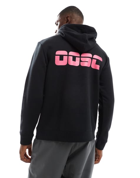 Retro OOSC Hoodie in black - view 1