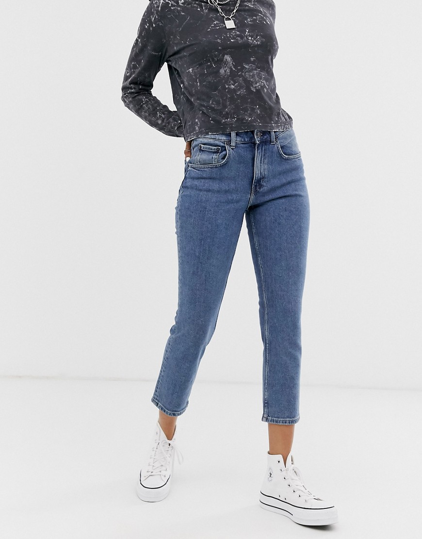 Revive cropped jeans fra Cheap Monday-Blå