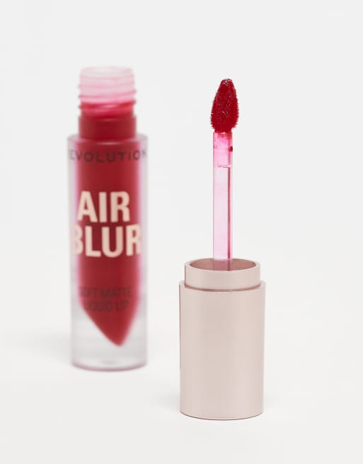 Revolution - Air Blur - Rouge à lèvres liquide mat - Fiery, 3 de 4