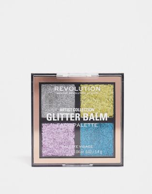 Revolution Artist Collection Glitter Balm Palette