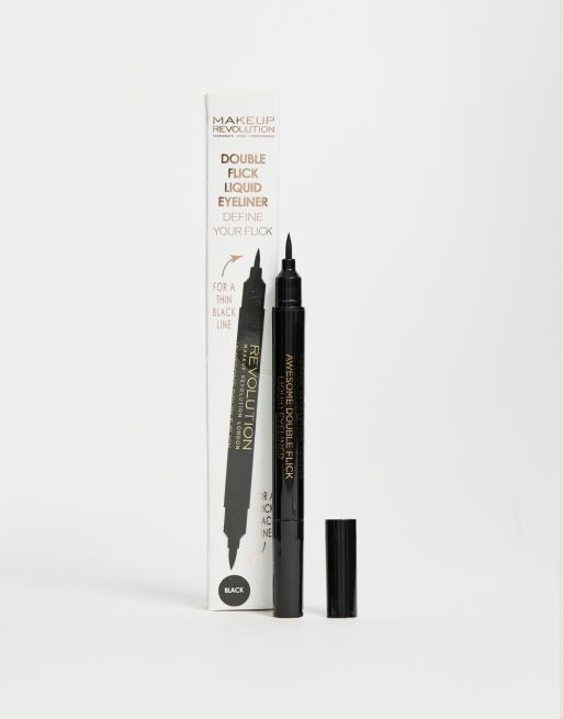 vandaag Blazen cascade Revolution - Awesome Double Flick - Dikke en dunne eyeliner | ASOS