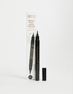 Revolution - Awesome Double Flick Thick and Thin - Eyeliner-Schwarz