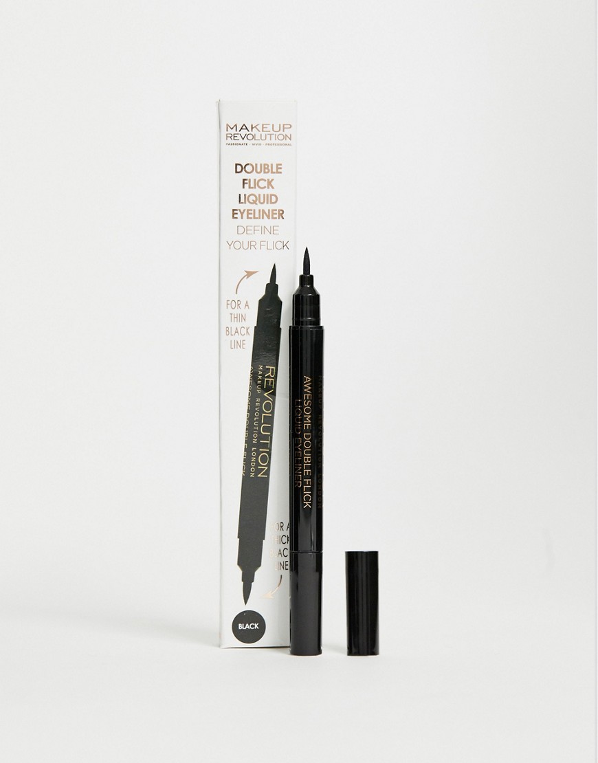 Revolution Awesome Double Flick Thick and Thin Liner-Black