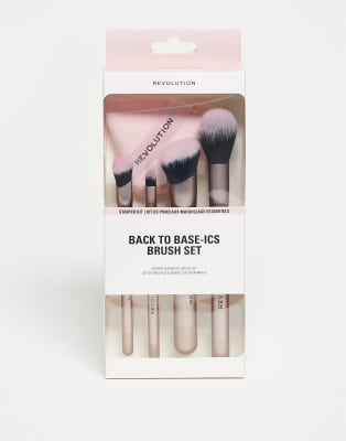 Revolution Back To Base-ics Starter Essentials Brush Set-neutral