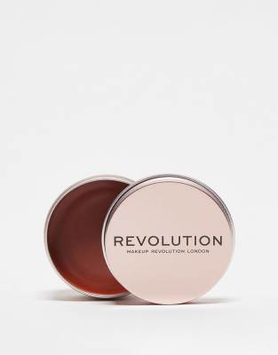 Revolution - Balm Glow - Mehrzweckbalsam in der Farbe Sunkissed Nude-Rosa