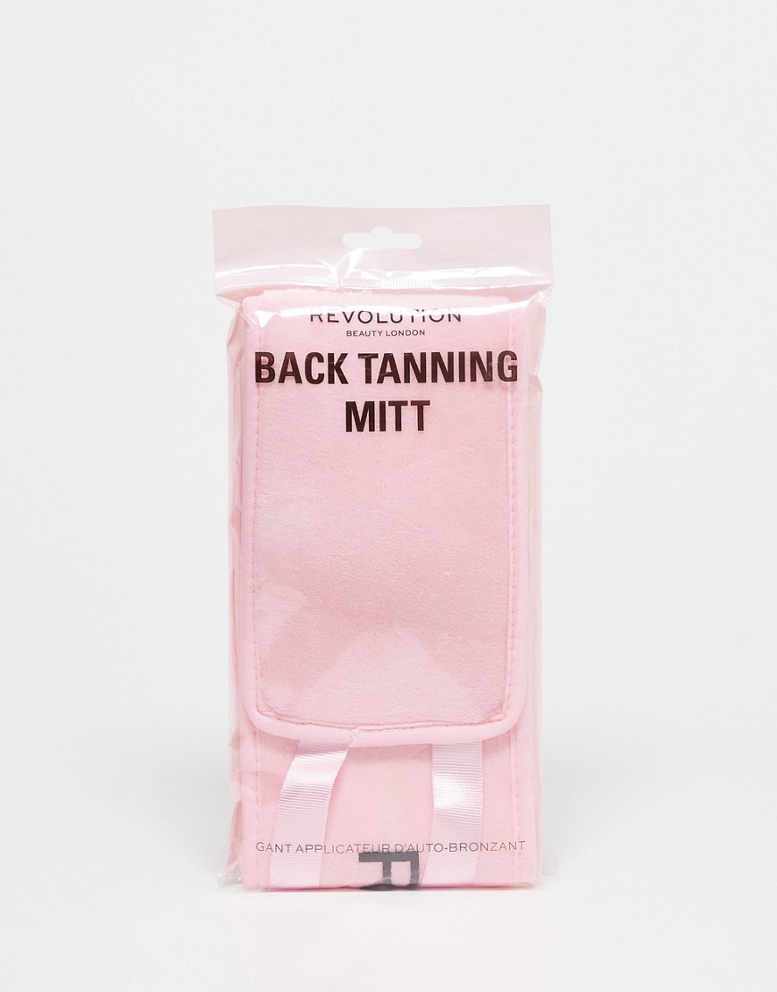 Revolution Beauty Back Tanning Mitt-Pink