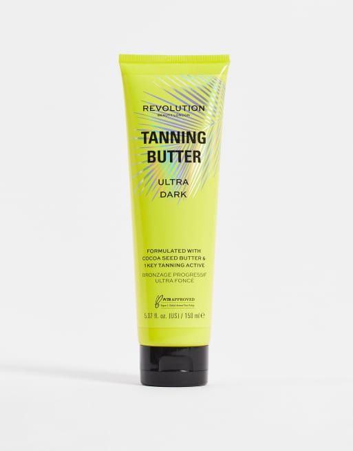 Revolution Beauty – Buildable Tanning Butter – Masło samoopalające o stopniowym działaniu – Ultra Dark