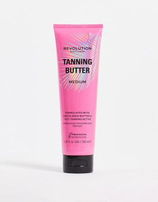 Revolution Beauty Buildable Tanning Butter - Light/Medium - ASOS Price Checker