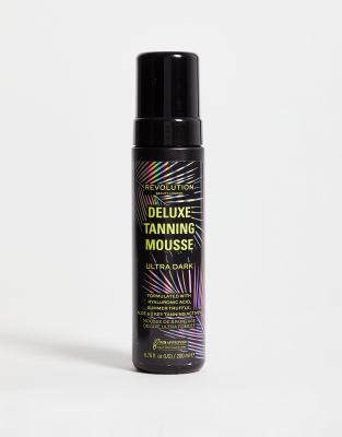 Revolution - Beauty Deluxe Tanning Mousse - Selbstbräuner, sehr dunkler Farbton-Keine Farbe