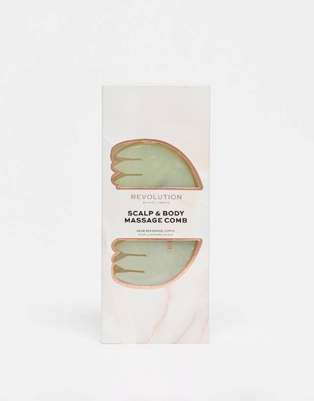 Revolution Beauty Jade Scalp & Body Massage Comb