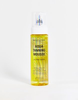Revolution Beauty Aqua Tanning Mousse - Ultra Dark - ASOS Price Checker