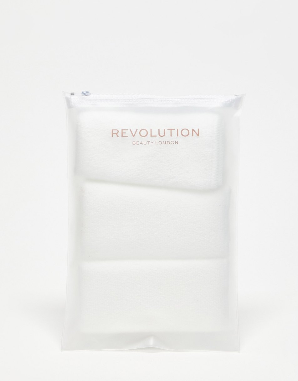 Revolution Skincare Microfibre Face Cloths, Free Shipping