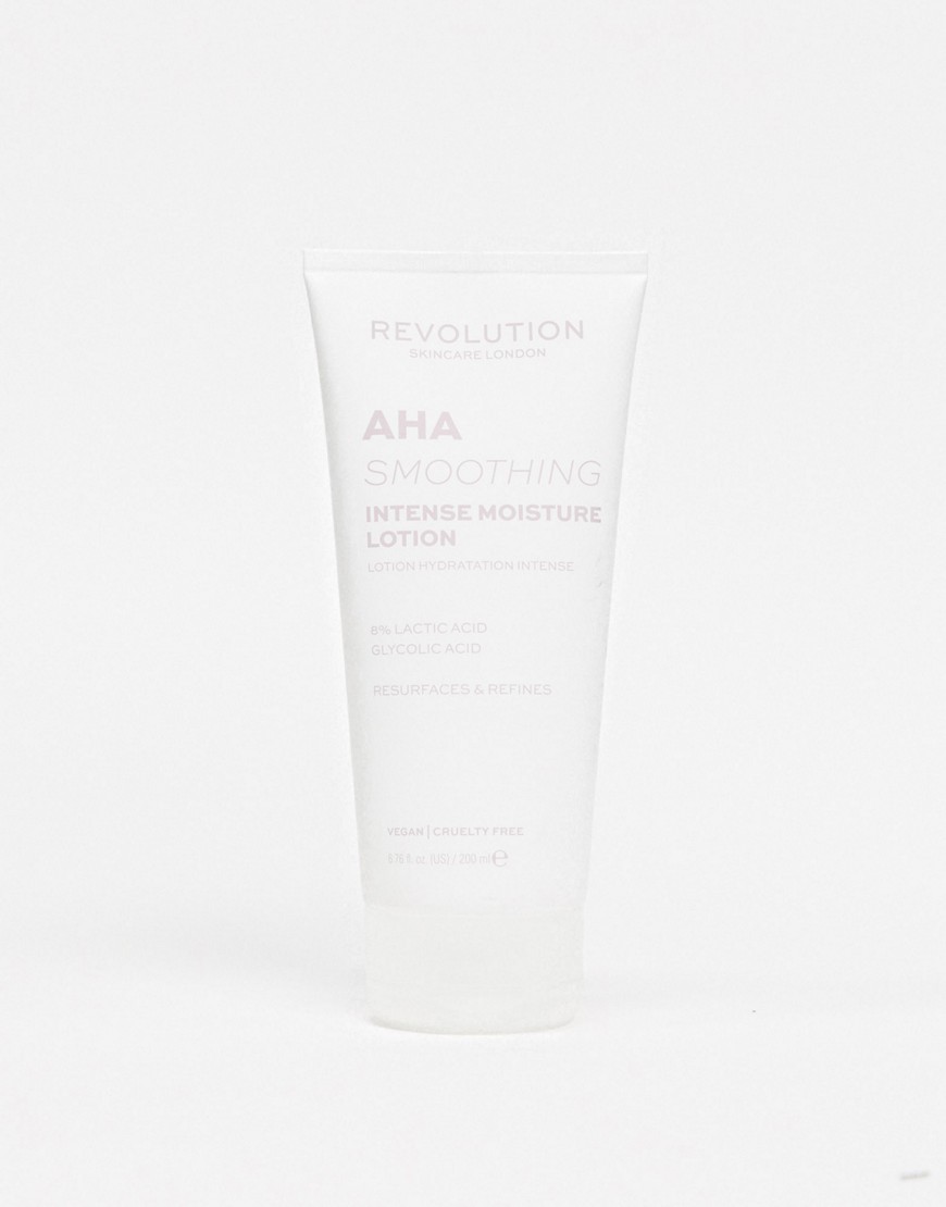Revolution Body Skincare AHA Smoothing Intense Moisture Lotion-No Colour