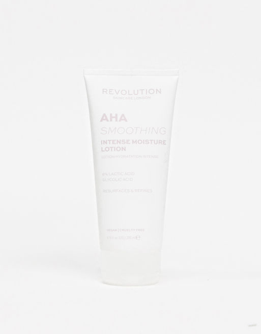 Revolution Body Skincare AHA Smoothing Intense Moisture Lotion ASOS