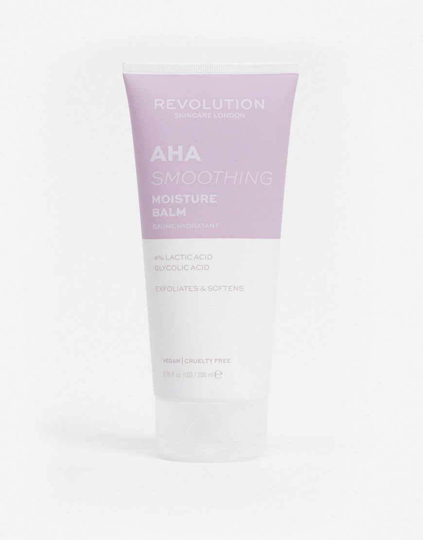 Revolution Body Skincare AHA Smoothing Moisture Balm-No Colour