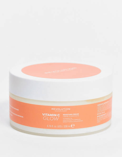 Revolution – Body Skincare – Krem nawilżający rozjaśniający skórę z witaminą C