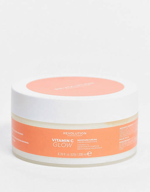 Revolution - Body Skincare - Vit C Glow Moisture Cream - Hydraterende crème