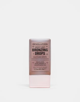 Revolution - Bright Bronzing Drops - Deep Bronze Spice-Brown