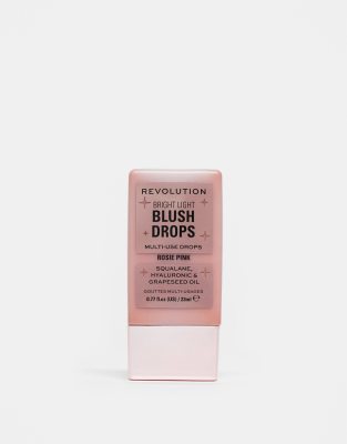 [Revolution] Revolution Bright Light Blush Drops Pink - Rosie No Size Pink Rosie