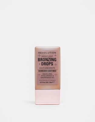 Revolution Bright Light Bronzing Drops- Bronze Scorched