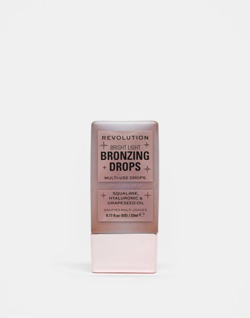 Revolution – Bright Light Bronzing Drops – Bronzer – Deep Bronze Spice