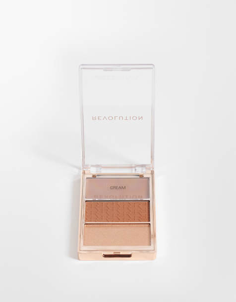 Revolution – Bronze Icon – Paleta bronzerów, Golden Medium - view 1