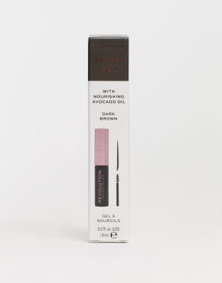 Revolution Brow Gel-brown