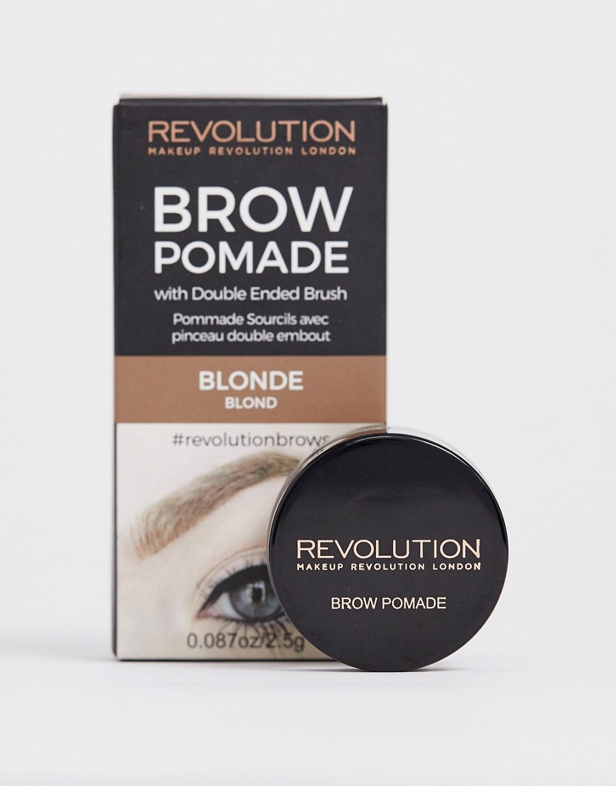 Revolution – Brow Pomade – Grafitgrå pomada för ögonbrynen-Brun