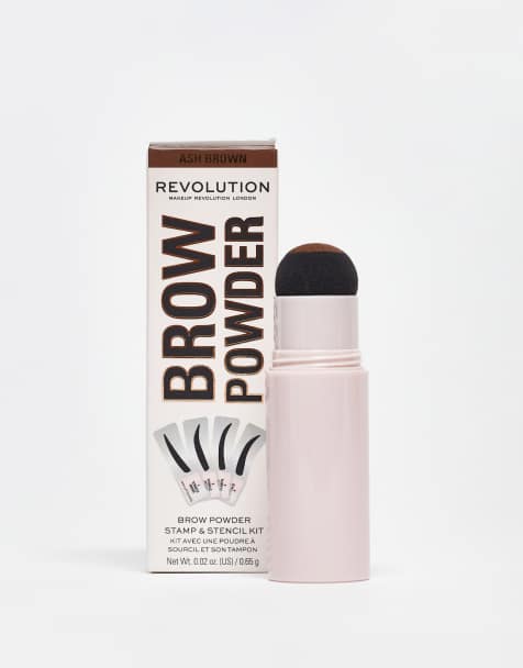 Revolution - Brow Powder Stamp & Stencil Kit - Askebrun - view 1