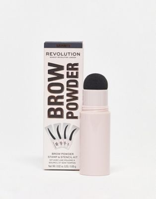Revolution Brow Powder Stamp & Stencil Kit - Granite
