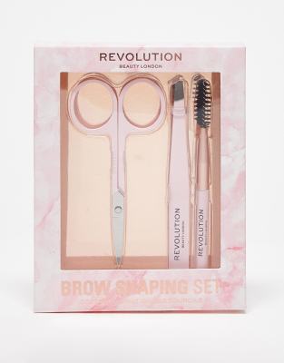 Revolution - Brow Shaping Set - Brauenpflege-Set-Keine Farbe