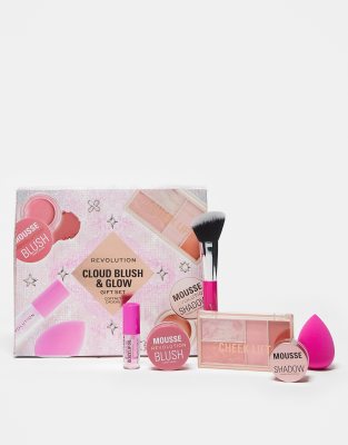 Revolution Cloud Blush and Glow Highlight Gift Set - 22% saving-No colour