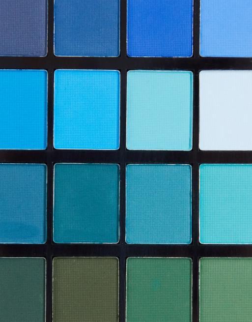 Revolution Colour Book Eyeshadow Palette - Greens + Blues CB05, 4 of 4