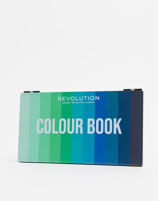 Revolution – Colour Book – Lidschatten-Palette, Greens + Blues CB05, 3 von 4