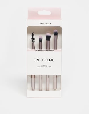 Revolution Eye Do It All! Brush Set-neutral