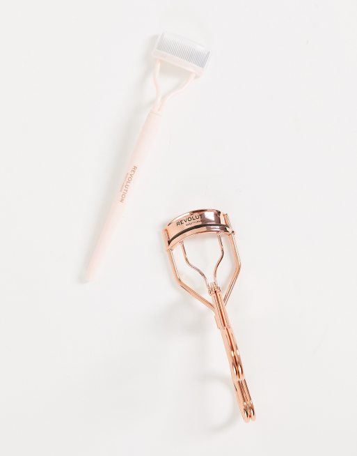 Revolution – Eye Master Lash Curler & Comb Set – Set med ögonfransborste och ögonfransböjare, 2 av 4